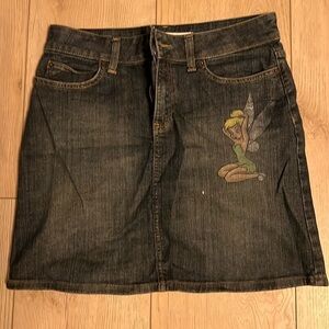 Disney Tinkerbell Jean skirt